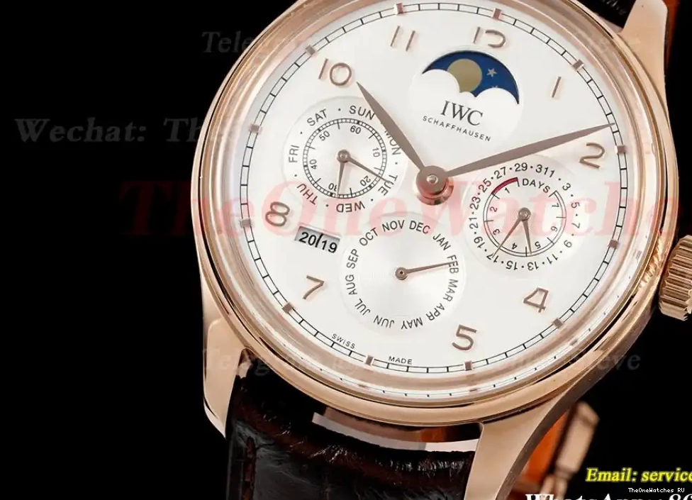 Portugieser Perpetual V9F Calendar White A52610 RG Num LE 5033 0609